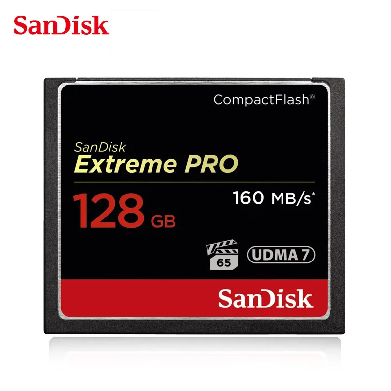 Sandisk Extreme Pro CompactFlash Card 16gb 32gb 64gb 128gb 256gb Professional 160MBs for DSLR HD Camera Compact Flash CF Card (5)