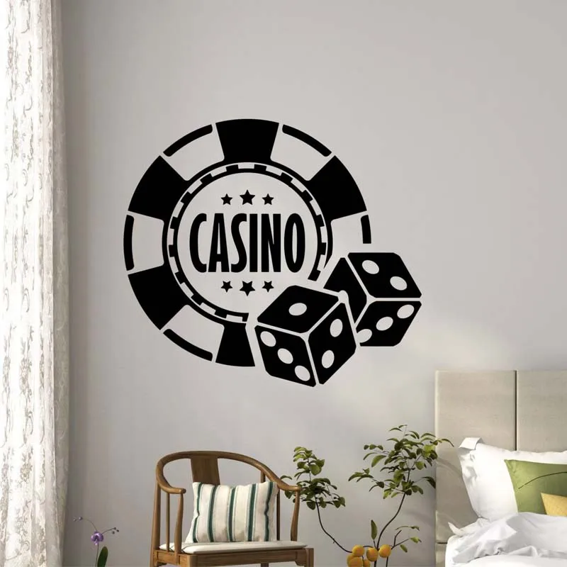 Casino Dices 3D Wall Art Sticker Mural Decal Poster Pub Decor HC15 Casino Dices 3D Wall Art Sticker Mural Decal Poster Pub Decor HC15