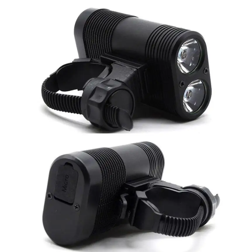 Top 3 Power Indicator Bike Light USB Rechargeable Waterproof Bicycle Headlamp MTB Front Light Lamp with Bracket Cycling Fenerler P5 3 Top 3 Power Indicator Bike Light USB Rechargeable Waterproof Bicycle Headlamp MTB Front Light Lamp with Bracket Cycling Fenerler P5 3