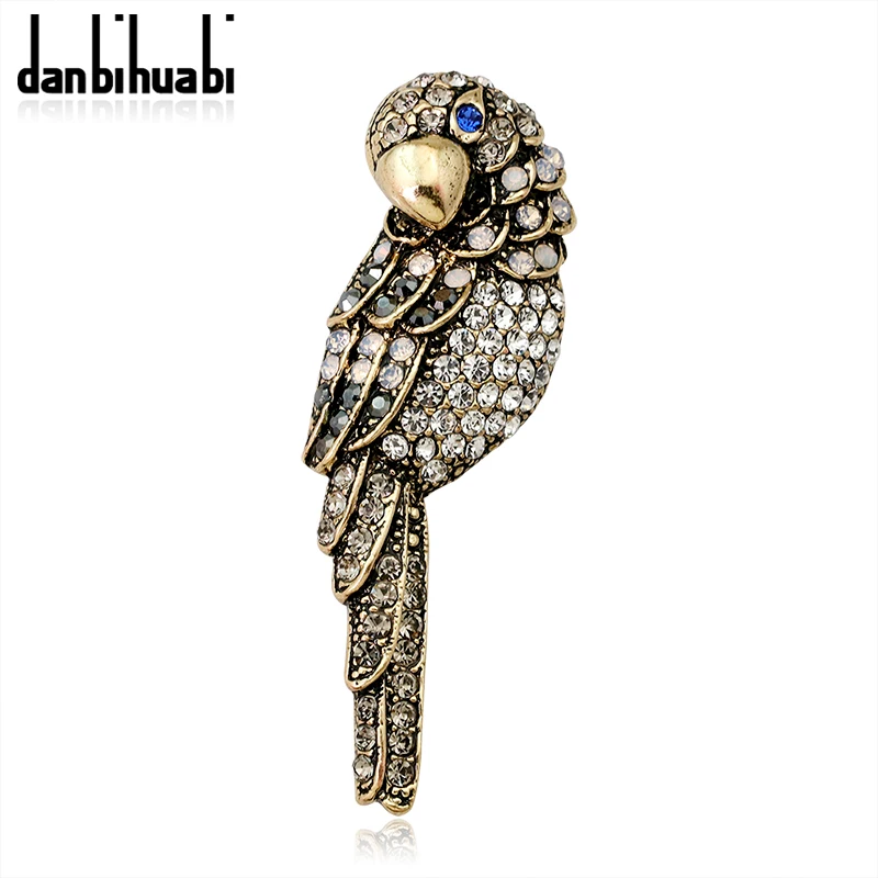 

Danbihuabi rhinestone Birds brooch for women Scarf Suit sweater decoration clothing jewelry Animal brooch pin accessories