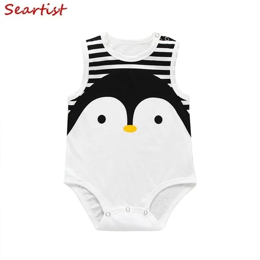 

Seartist Newborn Summer Short Romper Baby Boys Cotton Jumpsuit Infant Pajamas Rompers Clothes for Newborns 2019 New Arrival 30C