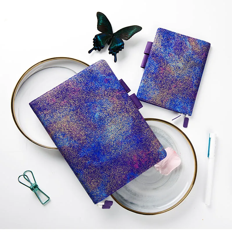 

The Mystery Universe Design Fitted Journal Cover Hobonichi Style Cover A5 A6 Suit For Standard A5/A6 Paper Book