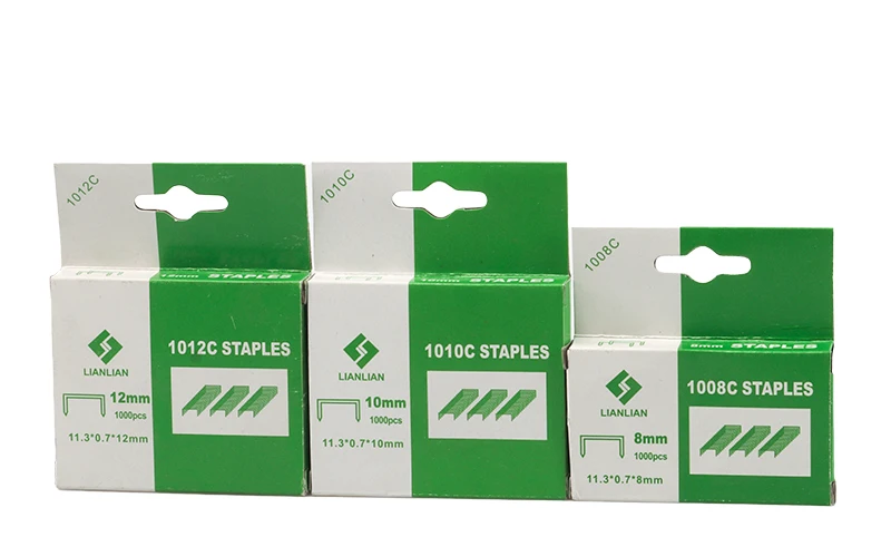 staples,staple,grapas,graffette,staples 12mm,staple size,staples 10 mm K