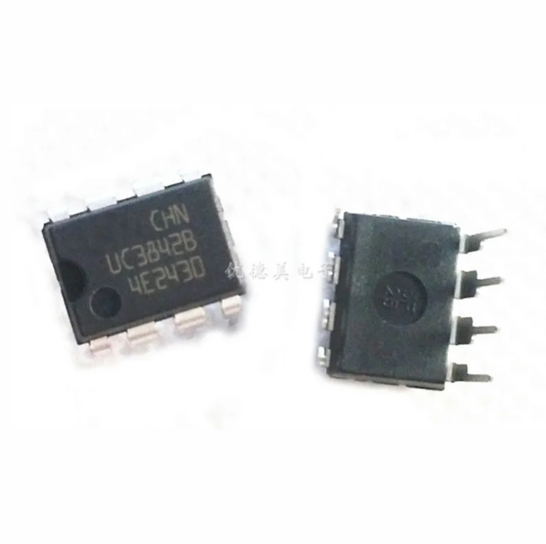 10PCS UC3842BN DIP8 UC3842B UC3842 DIP new Switching power supply ...