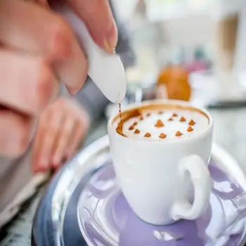

Electrical Latte Art Pen Coffee Cake Spice Pen Cake Decor Coffee Baking Pastry Tool MYDING