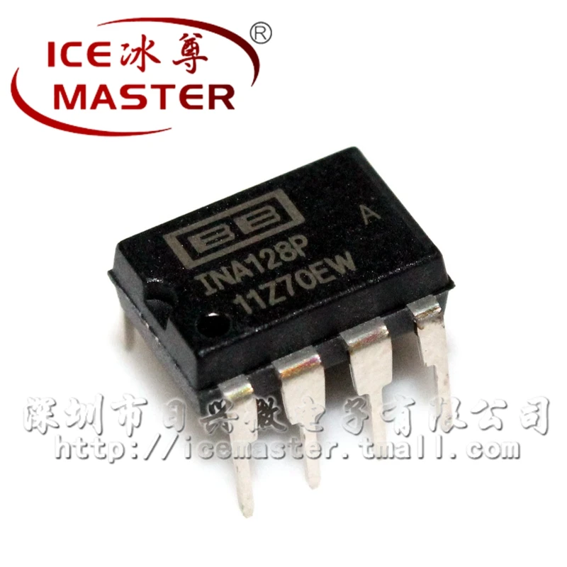 INA128PA DIP 8 INA128 instrumentation amplifier linearity [original