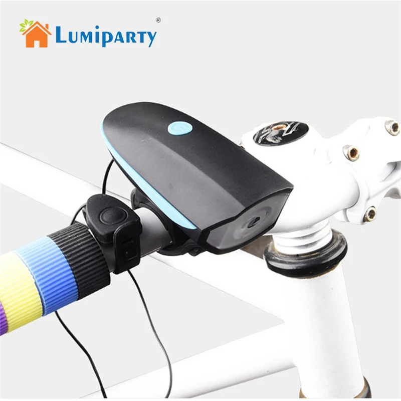 LumiParty USB Speakers Bicycle Light Front Handlebar 2in1 Cycling Led