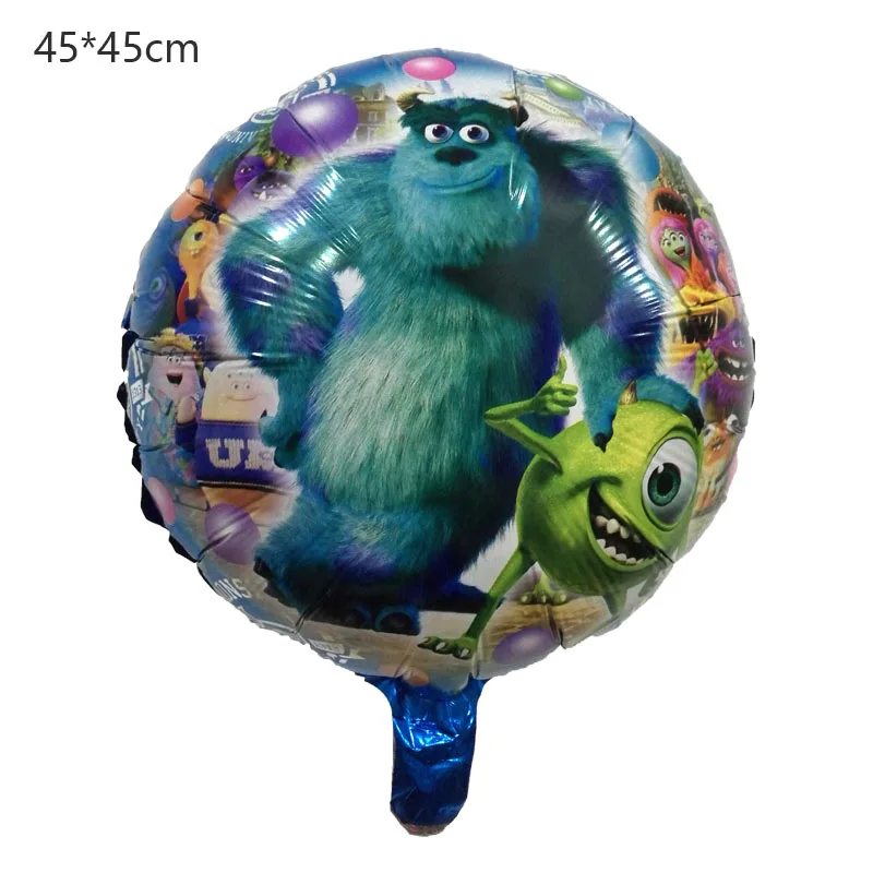 

50 pcs new hot 18 inch monster University aluminum balloons wholesale children's birthday party decoration balloon toy
