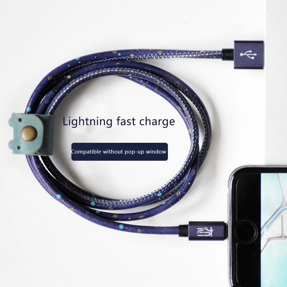 LEMFO Звездный Micro USB кабель быстрой зарядки 2.1A Милая посылка для Iphone 6 6S 7 8 Plus X XR XS MAX