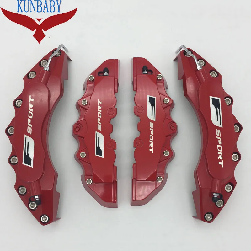 

KUNBABY Red Brake Caliper Cover Model 7 F Sport Logo Car Styling Decoration For Lexuse With 18'' And Greater