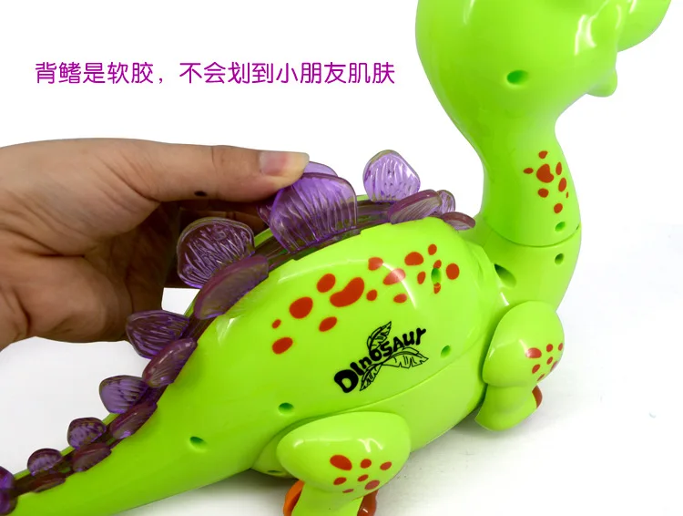 Игрушки для детского творчества универсальный колесный аккумулятор электрическая игрушка освещение музыкальная игрушка-динозавр