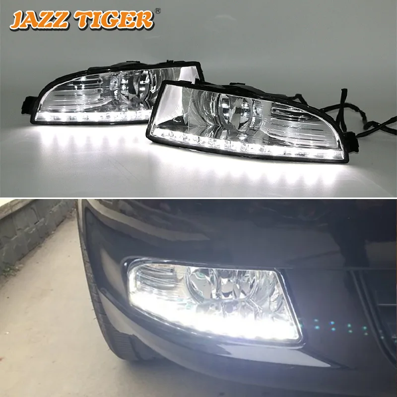JAZZ TIGER 2PCS Super Brightness Car DRL Lamp 12V Waterproof ABS LED Daytime Running Light For Skoda Superb 2010 2011 2012 2013 JAZZ TIGER 2PCS Super Brightness Car DRL Lamp 12V Waterproof ABS LED Daytime Running Light For Skoda Superb 2010 2011 2012 2013