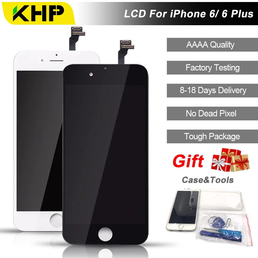 Iphone 6 Plus Screen Replacement 2018 100% Original KHP AAAA Screen LCD For iPhone 6 Plus Screen LCD