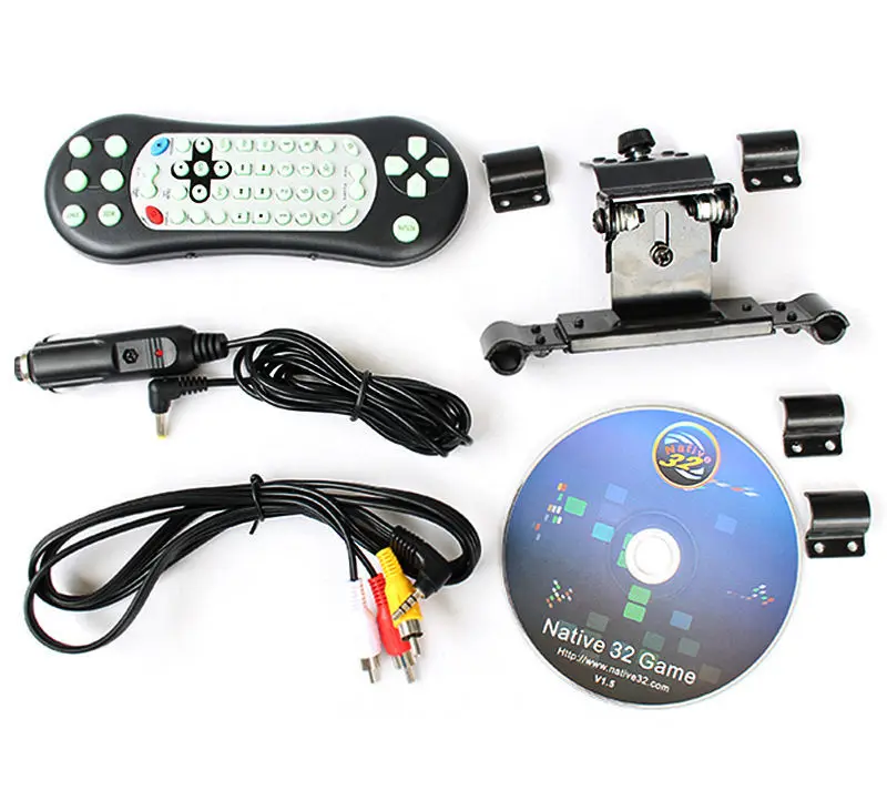 9 дюймовый автомобильный подголовник DVD плеер с USB/SD кронштейн HDMI 32 битная игра ИК