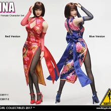Коллекция 1/6 года. Аксессуары для женской одежды Tekken ANNA. Аксессуары для экшн-куклы 1". Тело не входит в комплект