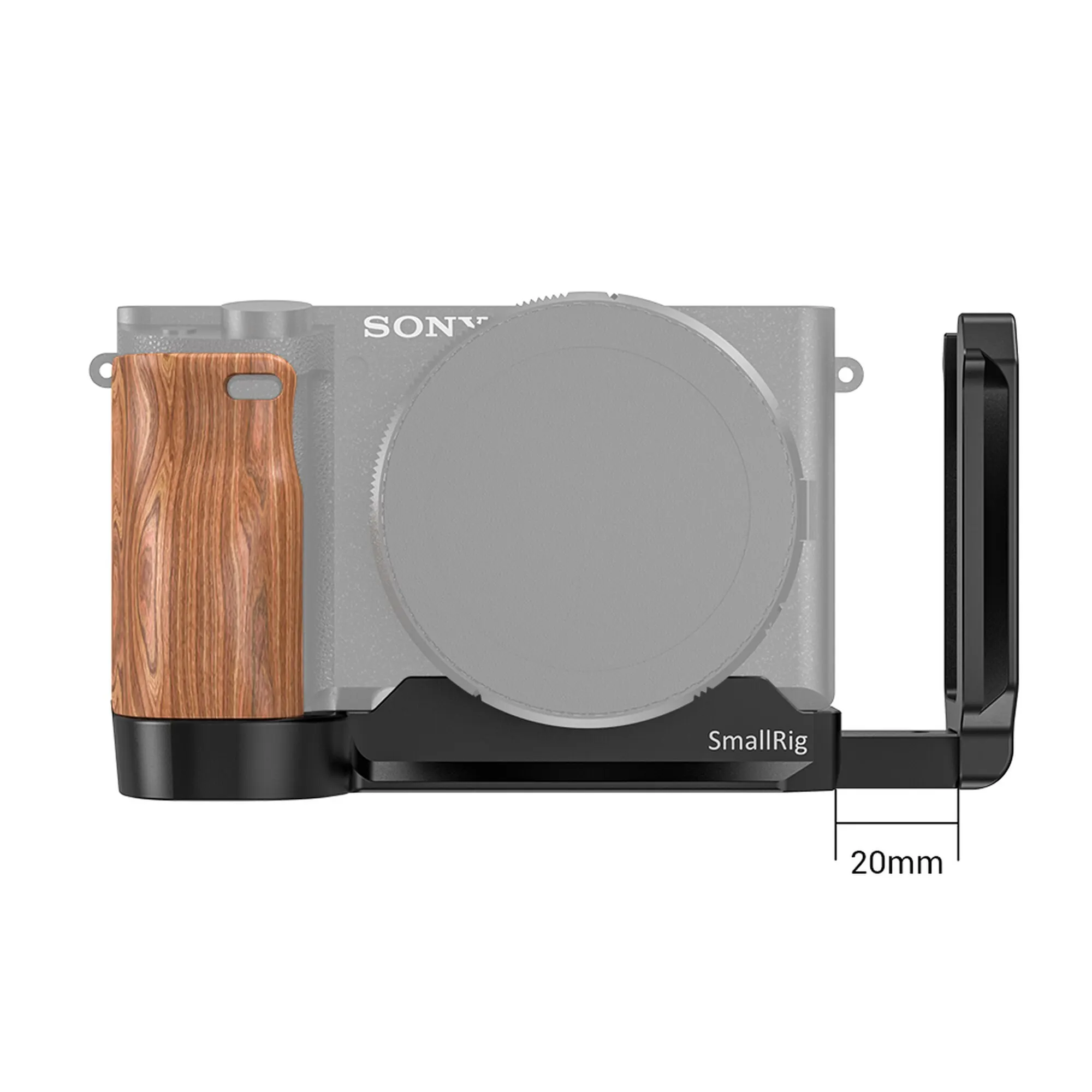 Online Soporte en L para Sony A6400 A6300 para Sony A6400 y A6300 con placa de liberación rápida QR tipo Arca APL2331
