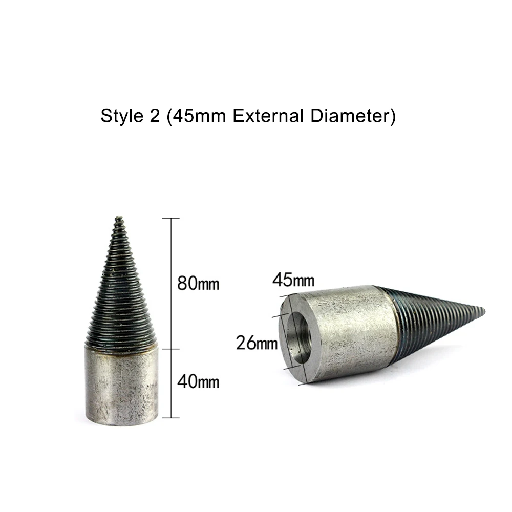 Многофункциональное сверло для дров, разделяющее конусы, Дровокол, винтовой станок, сверла, Деревообрабатывающие инструменты для столярных работ
