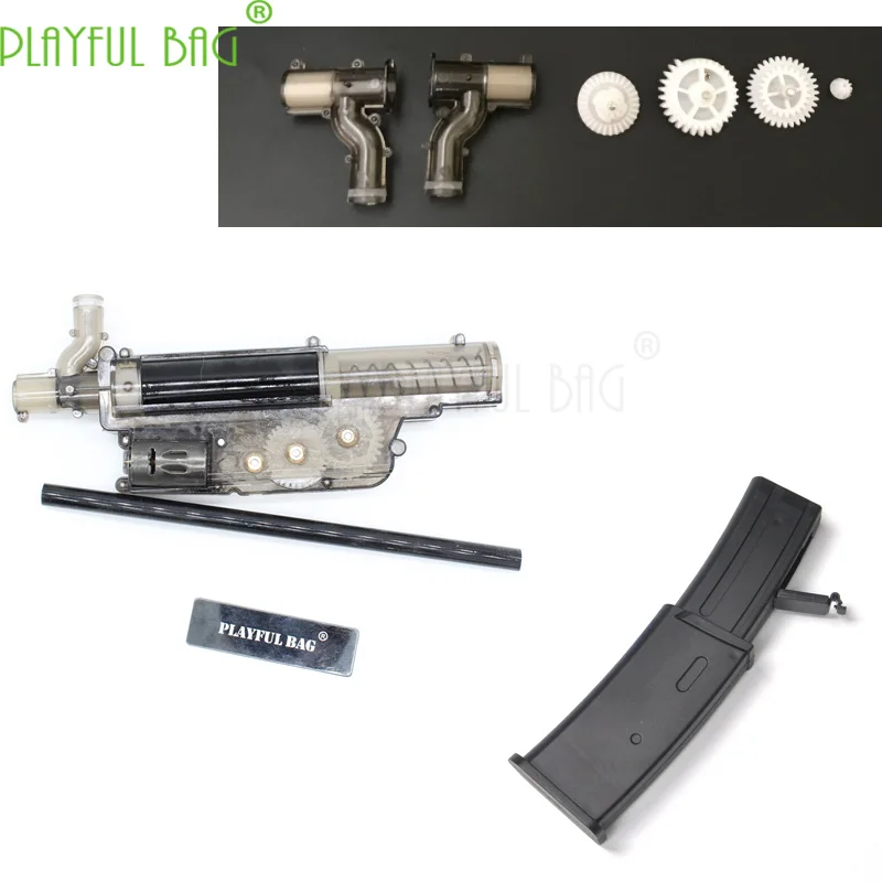 

Outdoor activities CS Bingfeng MP7 three generations original wave box cartridge clip plastic tee gear toy water bullet gun NI63