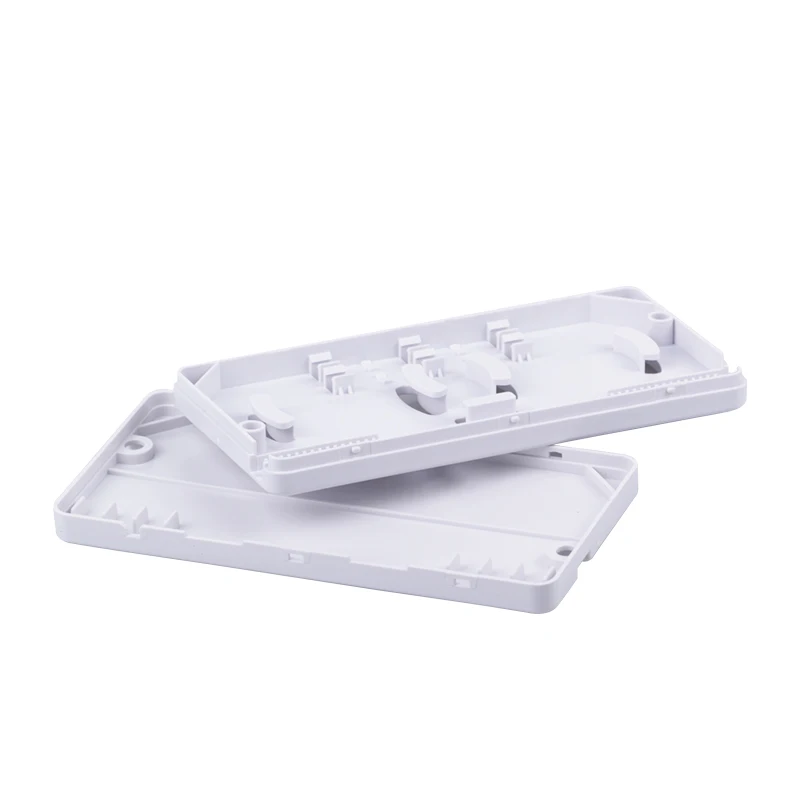 

50PCS/bag 2Core FTTH Fiber Optic Termination Box Ftth Box 2 In 2 out Fiber Optic Protection Box