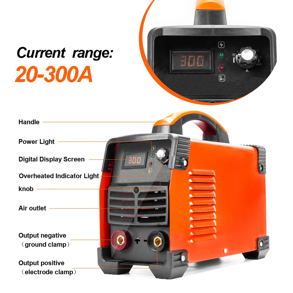 POSENPRO Inverter Arc Schweißer 250A/300A Schweißen Maschine ABS Griff IGBT IP21S DC Inverter Schweißer Hohe Effizienz Elektrische Schweißer POSENPRO Inverter Arc Schweißer 250A/300A Schweißen Maschine ABS Griff IGBT IP21S DC Inverter Schweißer Hohe Effizienz Elektrische Schweißer