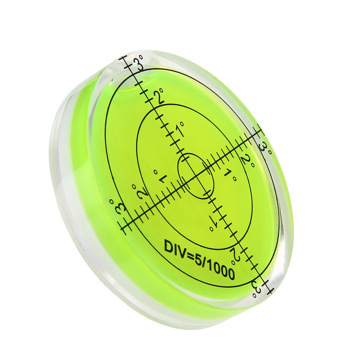60x12mm Turnable Round Spirit Level Mini Bubble Spirit Level Measuring Tool for Level Measurement Instrument