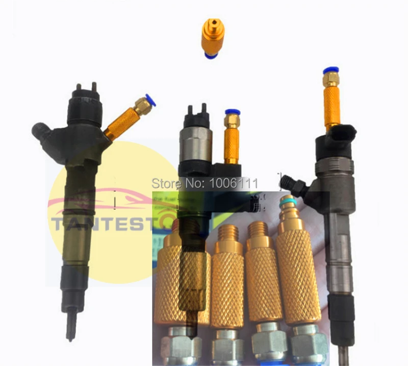 

4PCS common rail injector diesel oil return collector joint for BOSSCH DENSSO, common rail injector diesel oil collecting tool