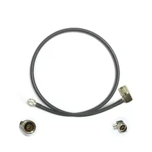 1 шт. N мужчинами правый угол РФ коаксиальный кабель адаптер RG8 100 см низкие потери высокого качества для антенна wifi износостойкие