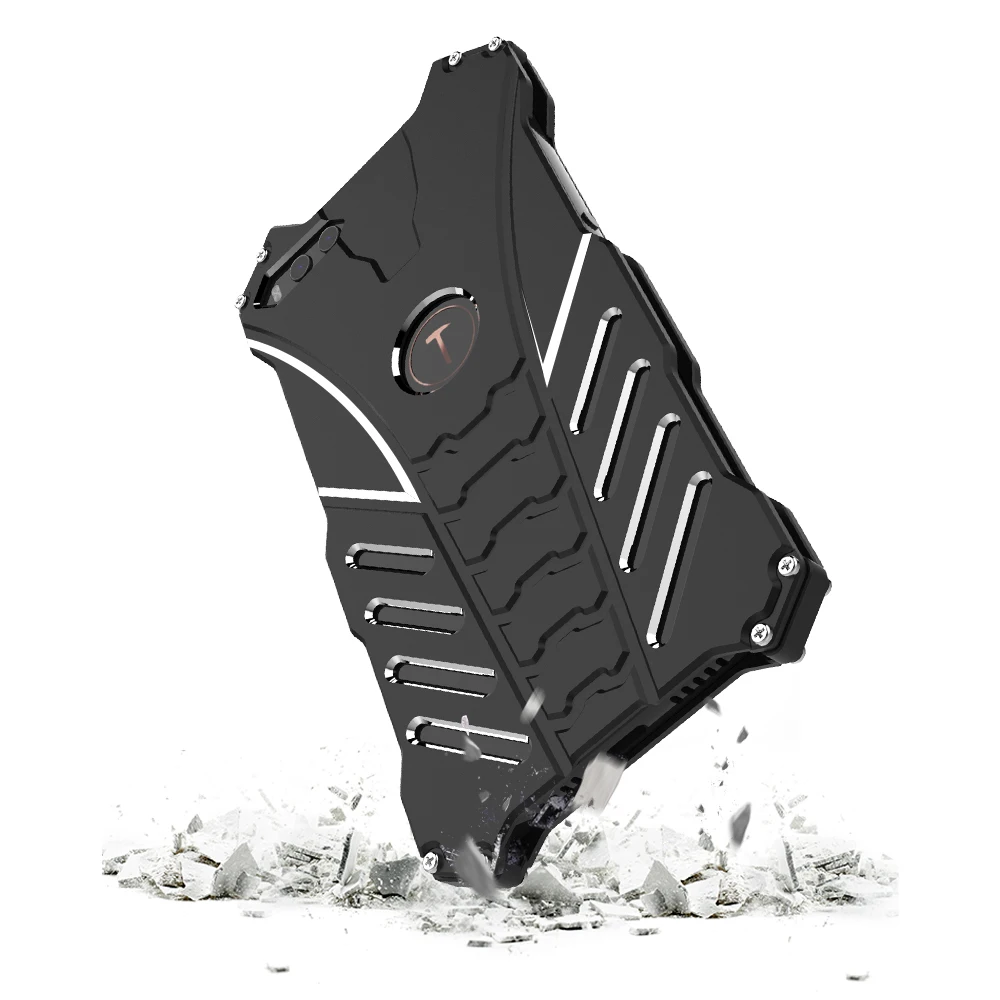 

2018 Original R-just Design Metal Aluminum Luxury Tough Armor THOR Batman Phone Case for Smartisan Nut 3 Nut3 Housing Cover