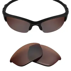 Mryok + поляризационные противостоять морской Замена Оптические стёкла для Oakley Half Jacket 2.0 Солнцезащитные очки для женщин Бронзовый коричневый