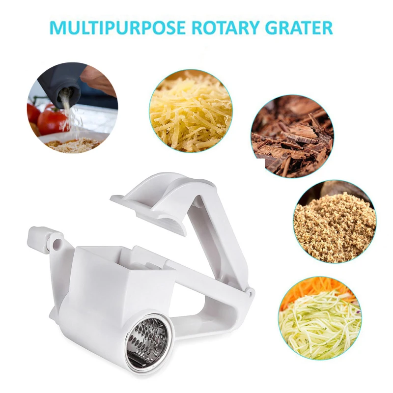 Hand-cranked Shredder Grater Cheese Planer Grater Cheese Grater Drums Slicer Chocolate Carrot Kitchen Gadget Drop Shipping