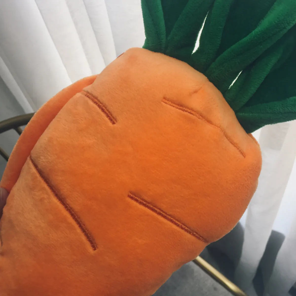 35 см длинный мультфильм моделирование морковь дети мода плюшевый кошелек мягкая набивная сумка через плечо плюшевый Кошелек плюшевый мешок