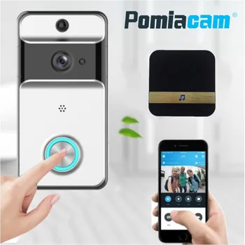 

M5 Low power Wireless Intercom Door Bell WIFI Video Doorbell Camera Support IR Night Vision Two-way Voice Cloud Storage