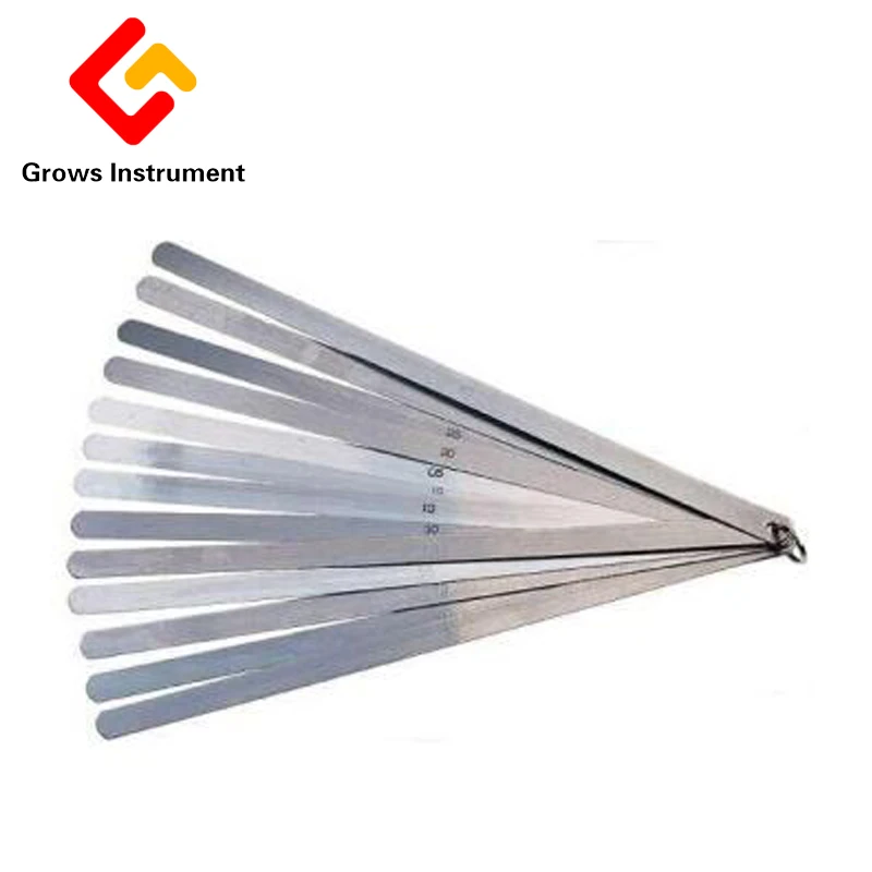 Digital Thickness Gauge Used for Measuring Tools Metric Gap Filler 0.04-0.88mm Thickness Gauge BAWAQAF 32 Feeler gauges Digital Thickness Gauge Used for Measuring Tools Metric Gap Filler 0.04-0.88mm Thickness Gauge BAWAQAF 32 Feeler gauges