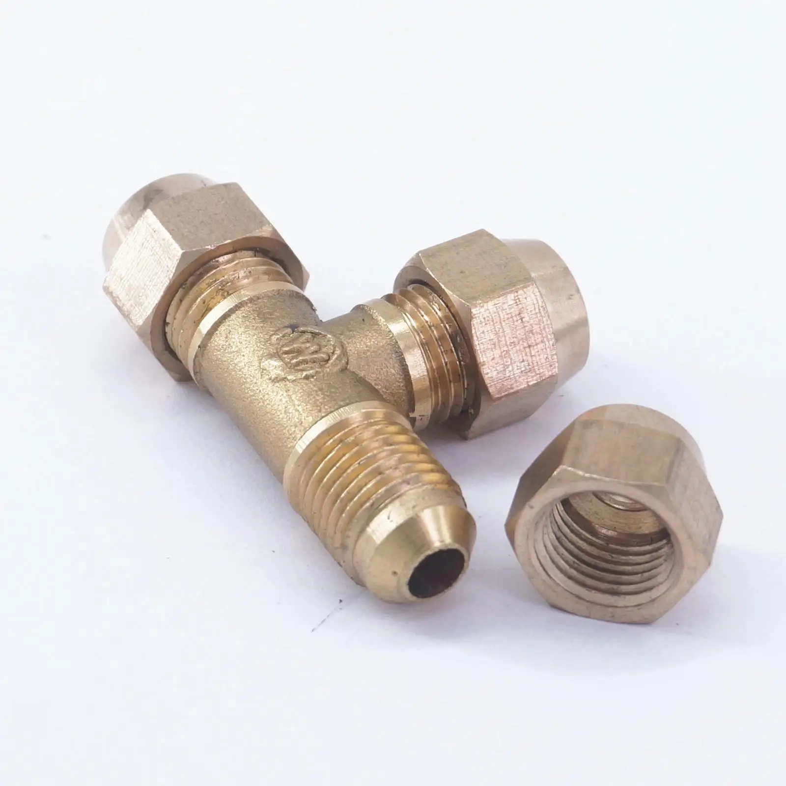 Buy Flare Tube OD 6mm Tee Brass Flare Male Connector
