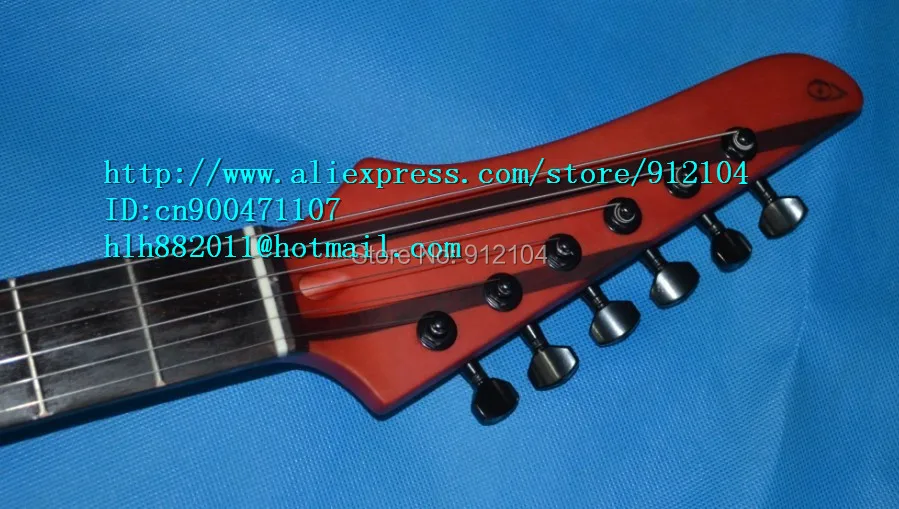 Опт и розница Большой Джон 6-Струны для электрогитары с кирпич слой в красном цвете F-1456