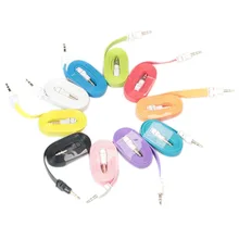 10pc 3.5mm Stereo Car Auxiliary Audio Cable Male To Male for Smart Phone New
