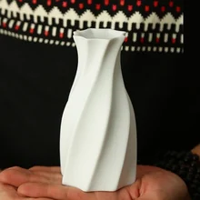 Спираль керамика вазы декоративные фарфоровые цветок бутылка Настольный Китай новизна Craftworks украшение Интимные аксессуары интерьер