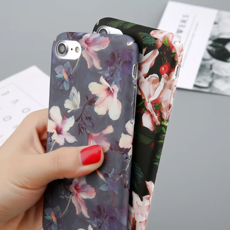 USLION Case For iPhone 7 6 X XR XS Max Flower Cherry Tree Hard PC Phone Cases Candy Colors Leaves Cover For iPhone 6 6s 7 8 Plus USLION Case For iPhone 7 6 X XR XS Max Flower Cherry Tree Hard PC Phone Cases Candy Colors Leaves Cover For iPhone 6 6s 7 8 Plus