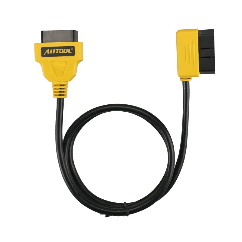 Autool OBDII OBD2 16 Pin Male Female Cable Diagnostic Extender Extention Cable