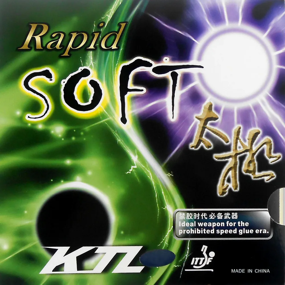 

KTL Rapid SOFT Rapid-SOFT Pips-In Table Tennis PingPong Rubber With Sponge