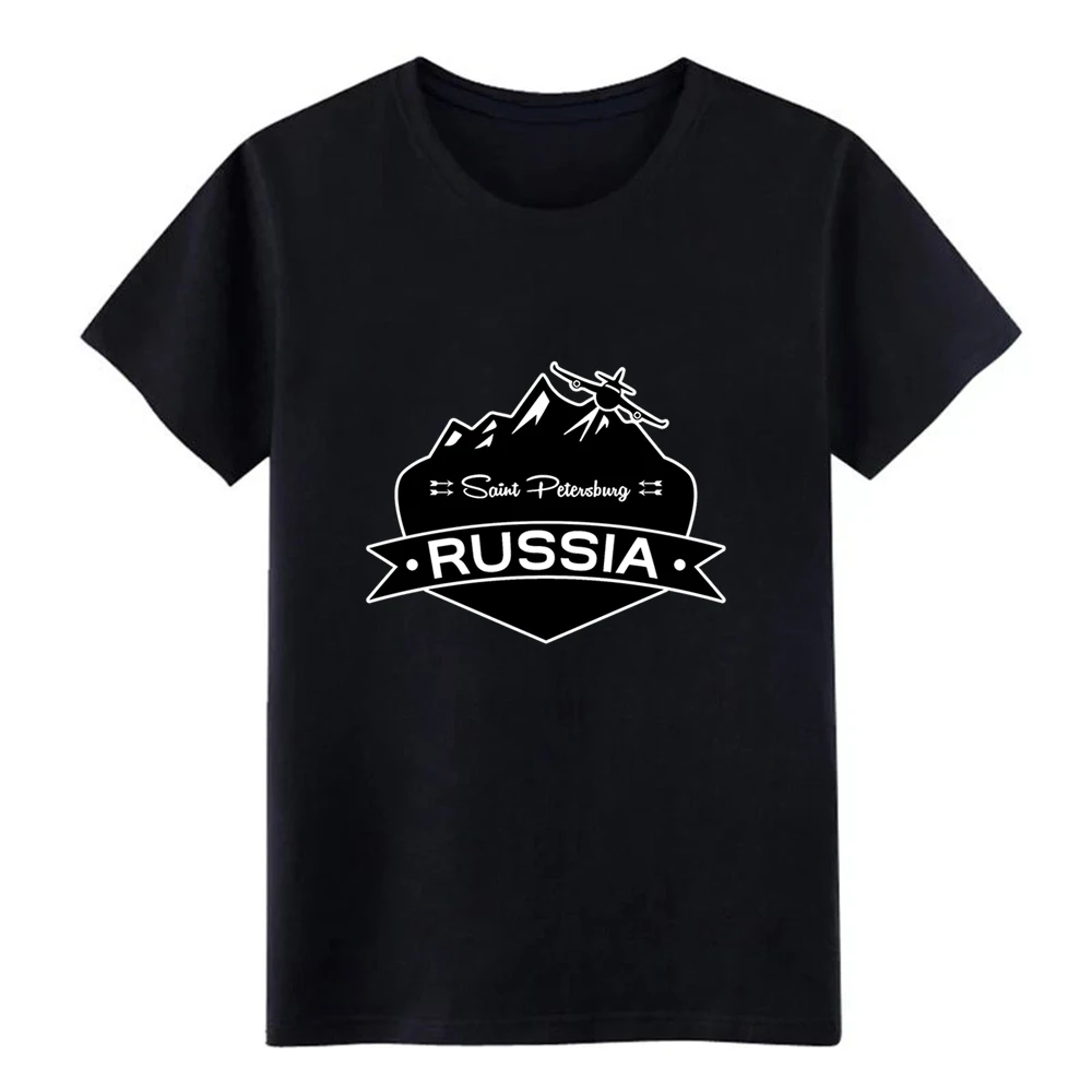 

Men's Saint Petersburg Russia t shirt Printing tee shirt plus size 3xl cool Fitness Authentic summer Letters shirt