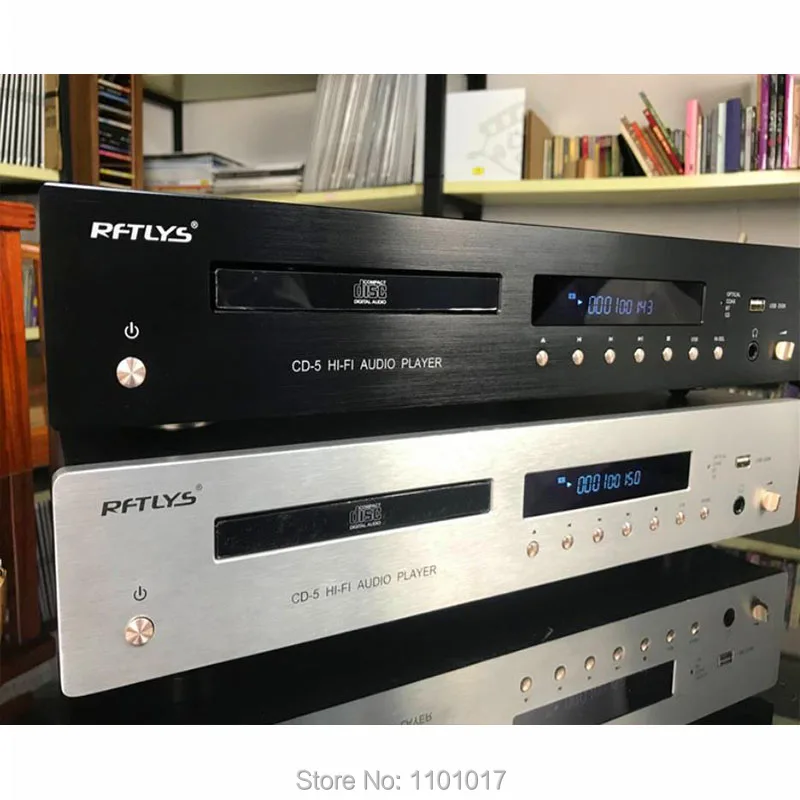 RFTLYS CD5 XLR CD-плеер и PCM5102 DAC HIFI EXQUIS Bleutooth приемник USB диск ридер декодер сбалансированный выход Наушники Пульт дистанционного управления