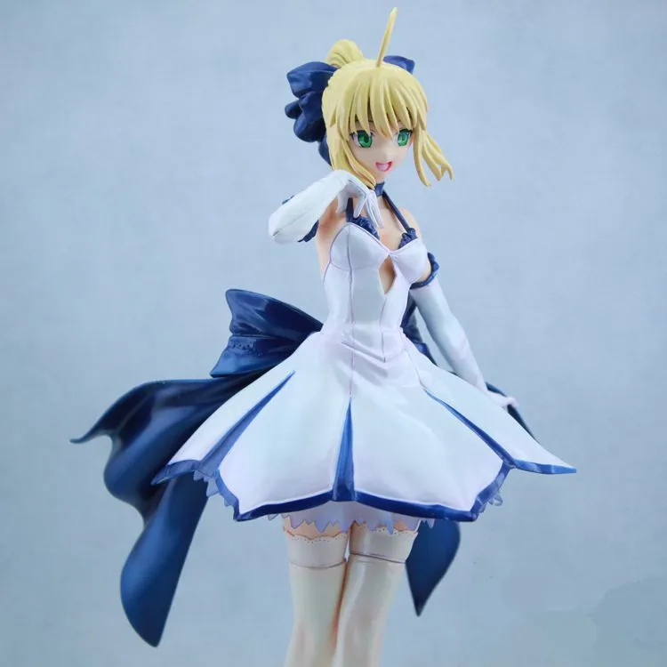 27 см белое платье ALTER Night Saber Аниме Фигурка Fate/stay toy Дети Прекрасная модель