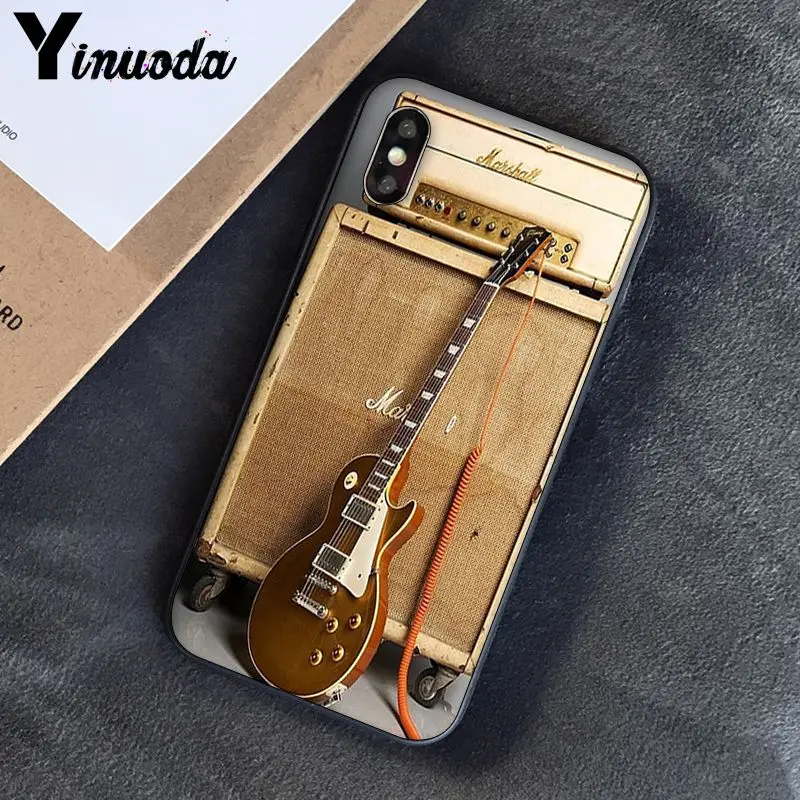 Yinuoda гитара amp marshall Новинка чехол для телефона Fundas чехол для iPhone 8 7 6 6S 6Plus 5 5S SE XR X XS MAX Coque Shell