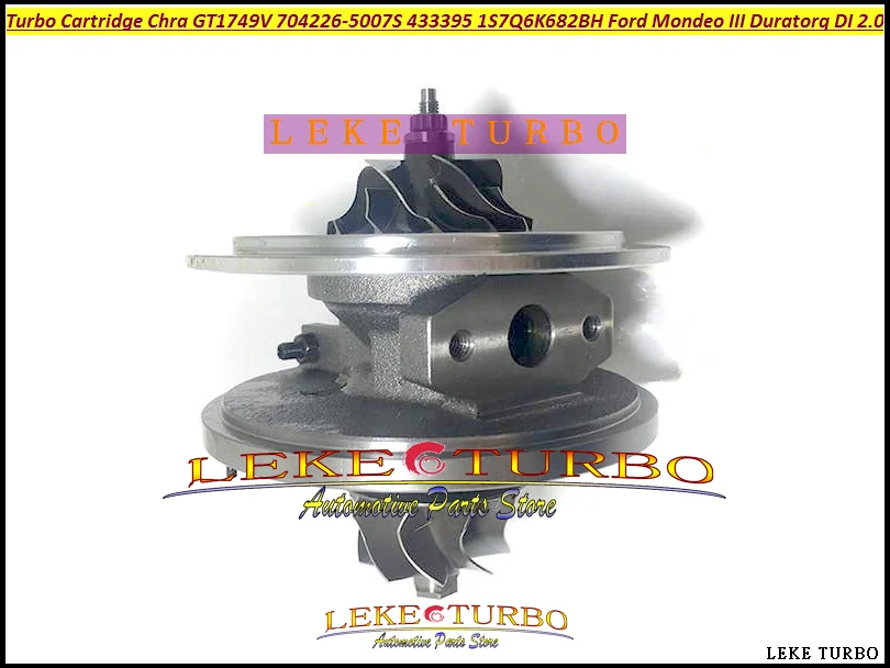 Turbo Cartridge CHRA GT1749V 704226 704226-5007S 704226-0007 433395-0024 1S7Q6K682BH For Ford Mondeo III Duratorq DI 2.0L TDCI  (1)