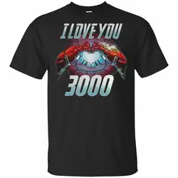 I LoveYou3000 футболка в подарок для папы и дочери черная темно-синяя футболка S-3XL Бесплатная доставка