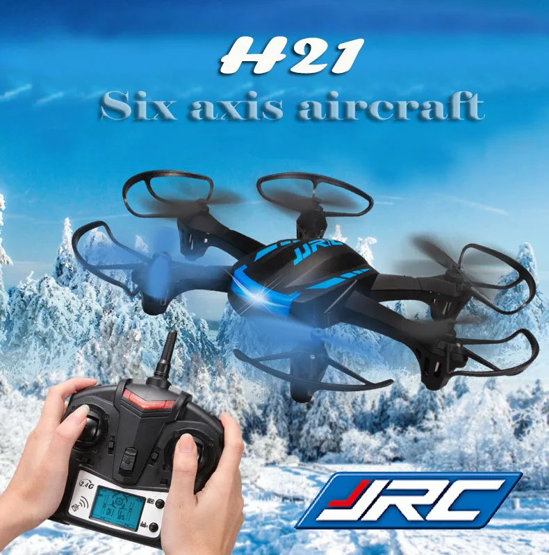 

Drone JJRC H21 6CH Headless Mode One Key Return RC Quadcopter helicopter Drone RTF 2.4GHz VS JJRC H8C JJRC H20