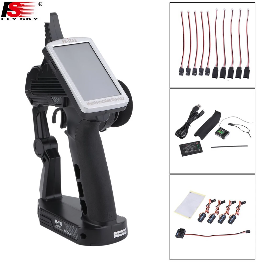 1pcs NEW Flysky Newest Flysky FS IT4S AFHDS 2 2 4G 4CH font b RC b