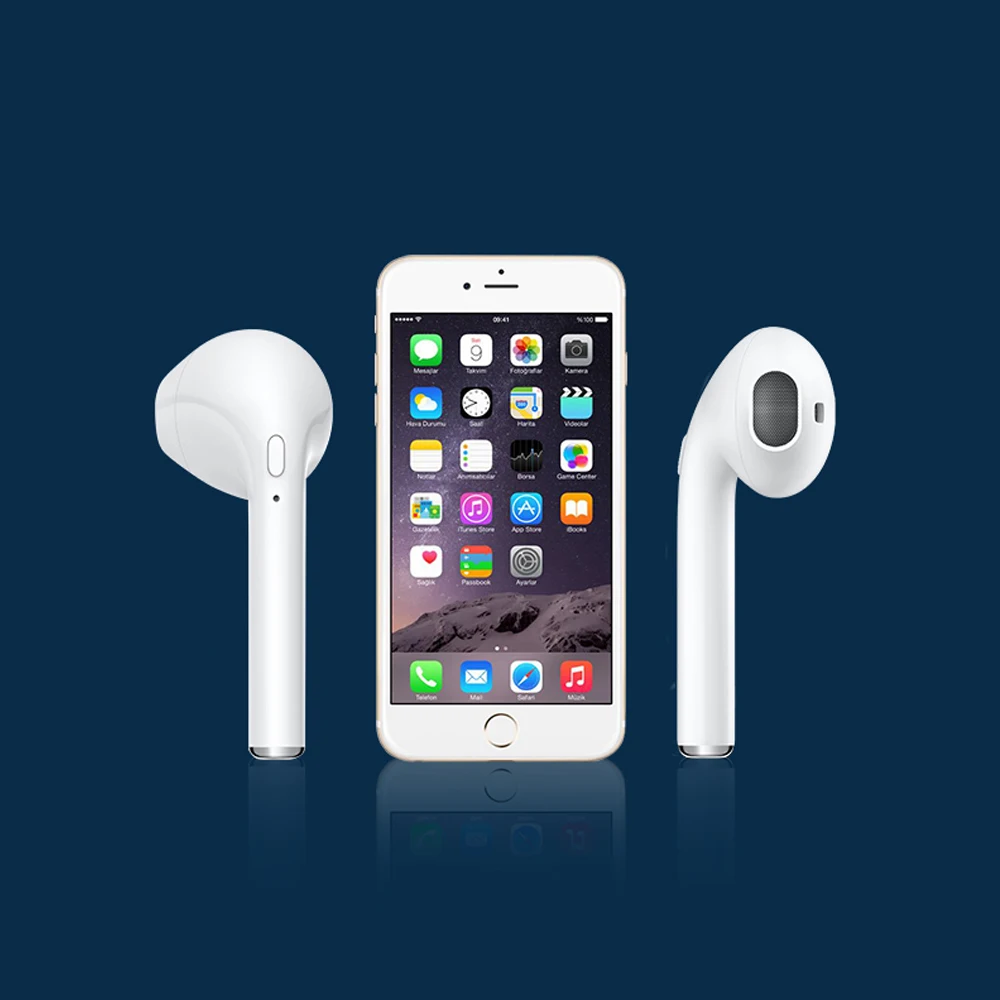 

Newest Transparent i9s TWS Mini Bluetooth Wireless Earphones Earbuds With Charging Box and Charging Cable