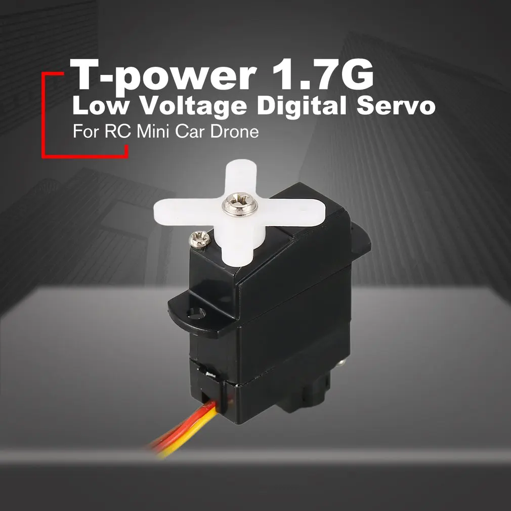 T power 1 7G Цифровой Servo JST Коннектор для радиоуправляемого мини автомобиля с